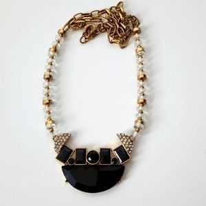 J Crew Art Deco Statement Necklace